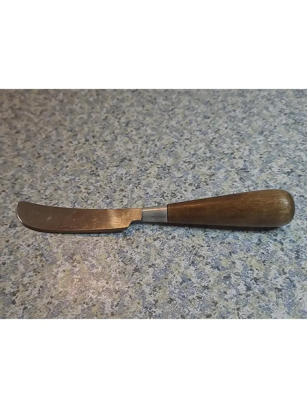 Cheese Knife/ Spreader Wood Handle Stainless Blade 8 Inch